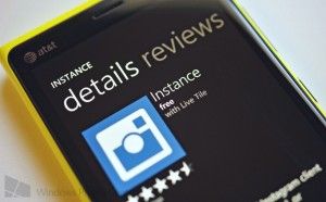 Instance for Windows Phone
