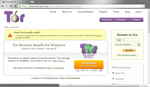 Tor- Download Page