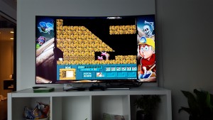 What do you do on a 4K TV ? play 8 bit games !