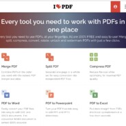 Do just about everything with a PDF (online)